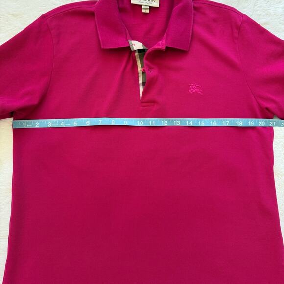 Burberry men polo Tshirt size L Retail 195$ - Picture 4 of 8
